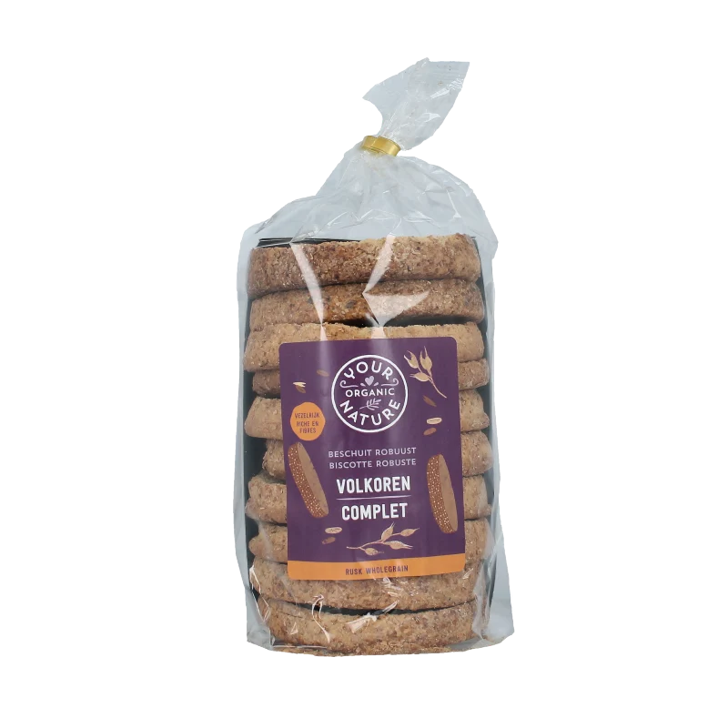 Your Organic Nature Beschuit volkoren bio 10 stuks