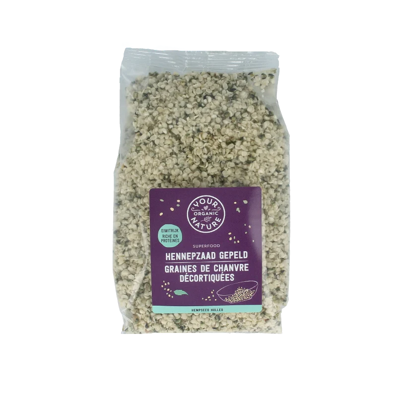 Your Organic Nature Hennepzaad bio 250 gram