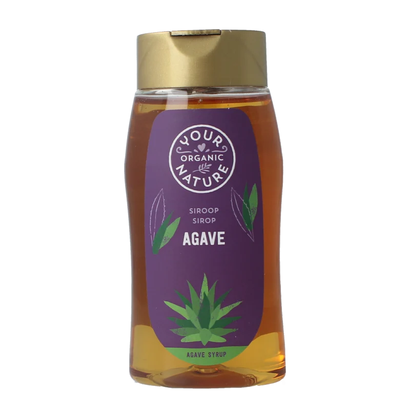 Your Organic Nature Agavesiroop amber bio 350 gram