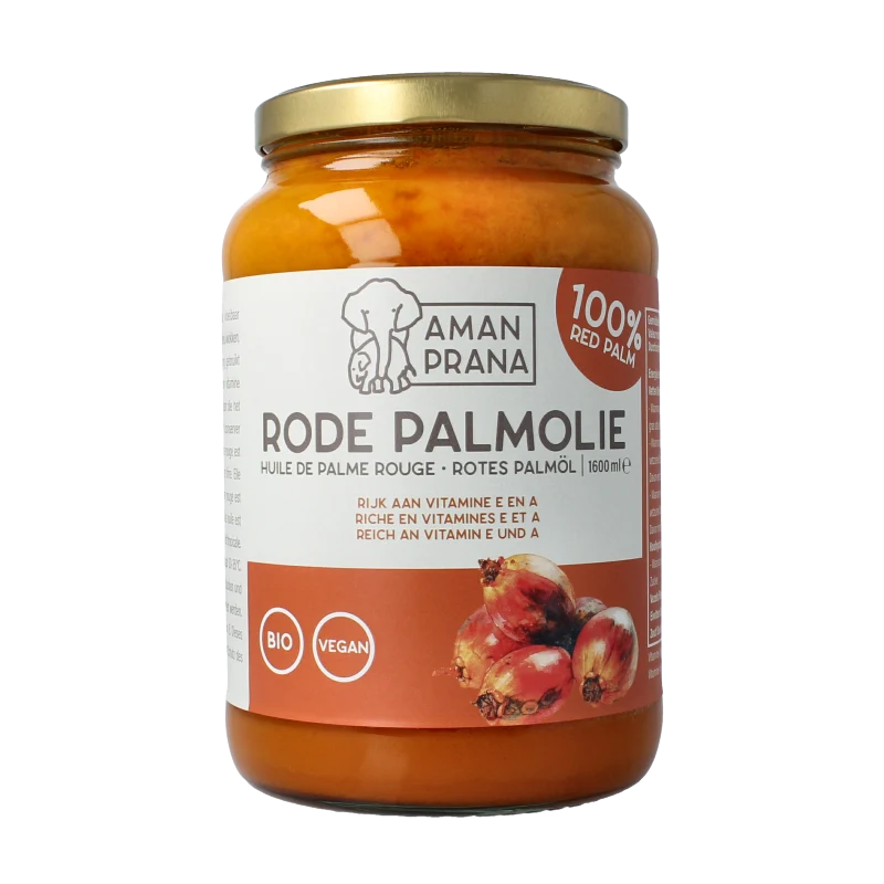 Amanprana Rode palm olie bio 1600 ml