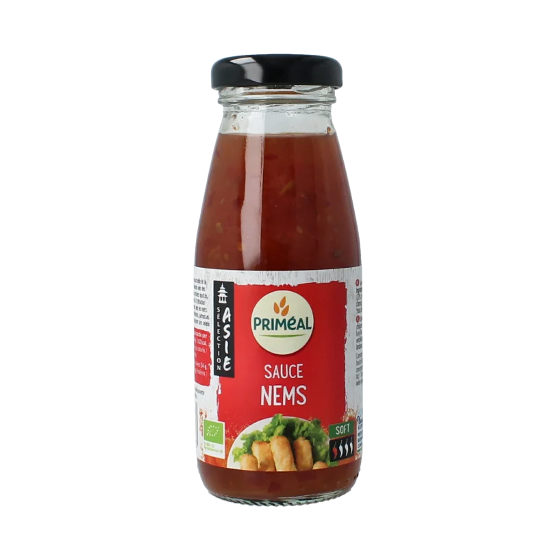 Primeal Loempia zoetzure chilisaus bio 200 gram