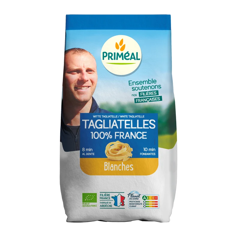 Primeal Tagliatelle uit Frankrijk bio 250 gram