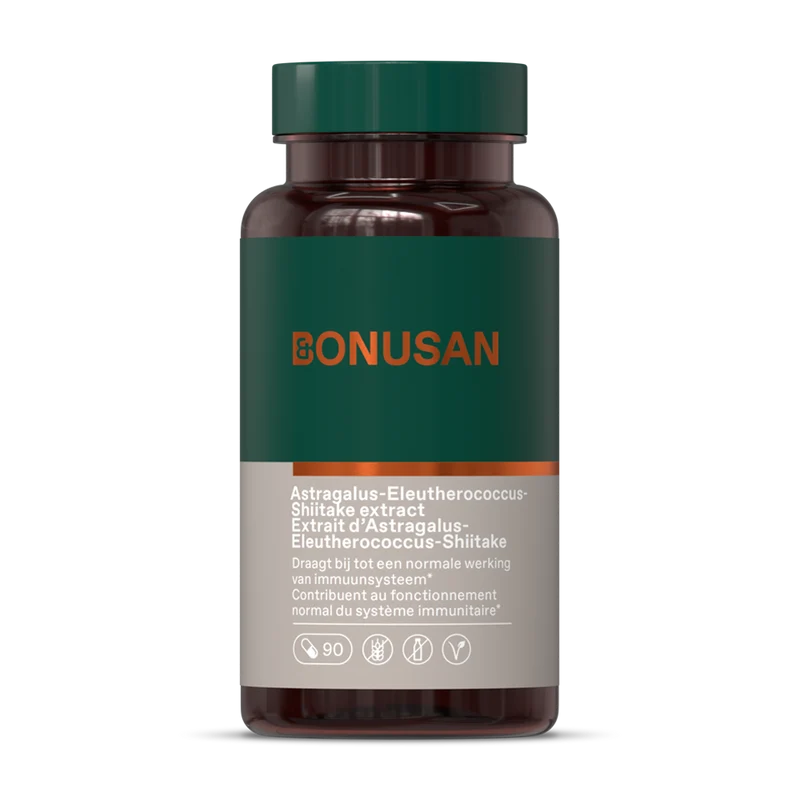 Bonusan Astragalus-Eleutherococcus-Shiitake Extract BE 90 capsules
