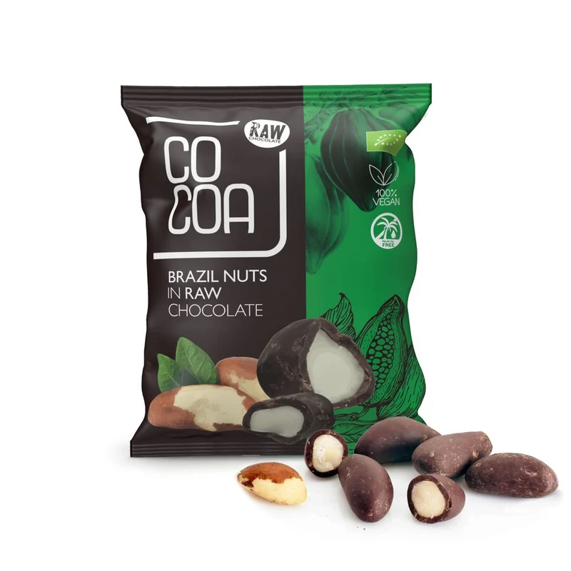 Cocoa Paranoten Pure Chocolade RAW 70 gram