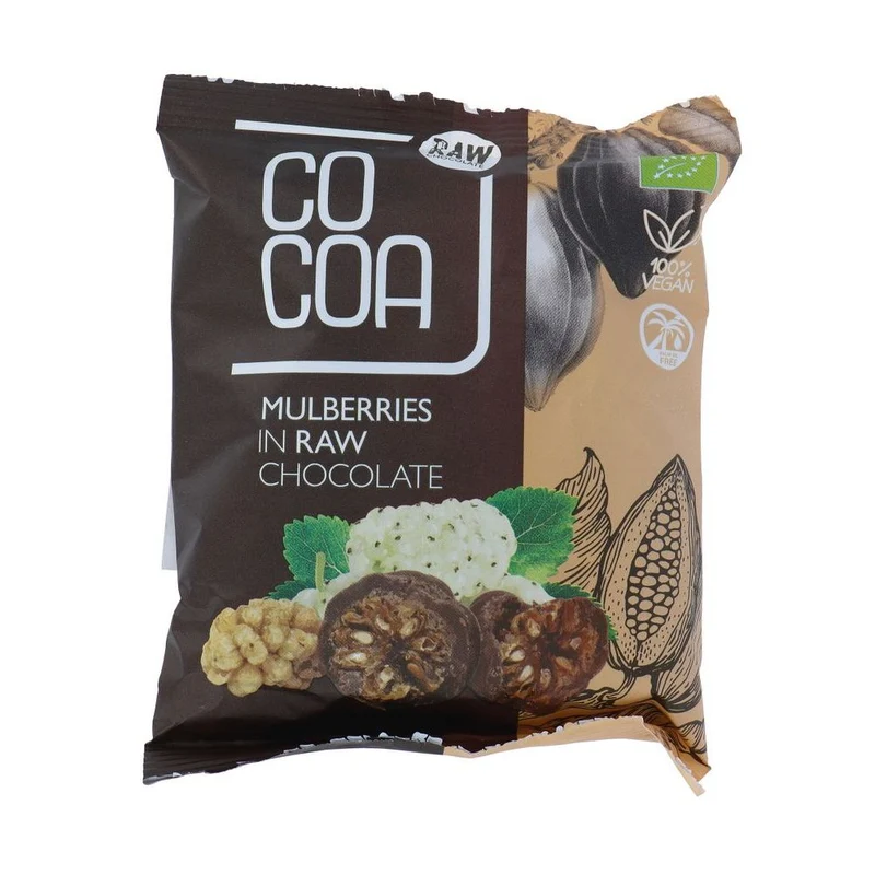 Cocoa Biologische Chocolade Moerbeien 70 gram