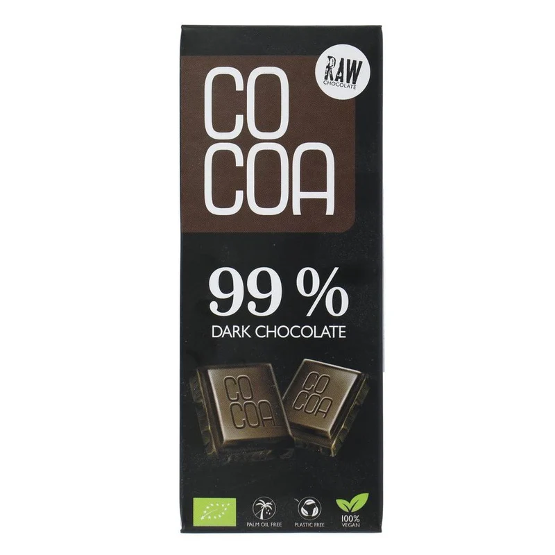 Cocoa Biologische Pure Chocolade Reep 99% 40 gram