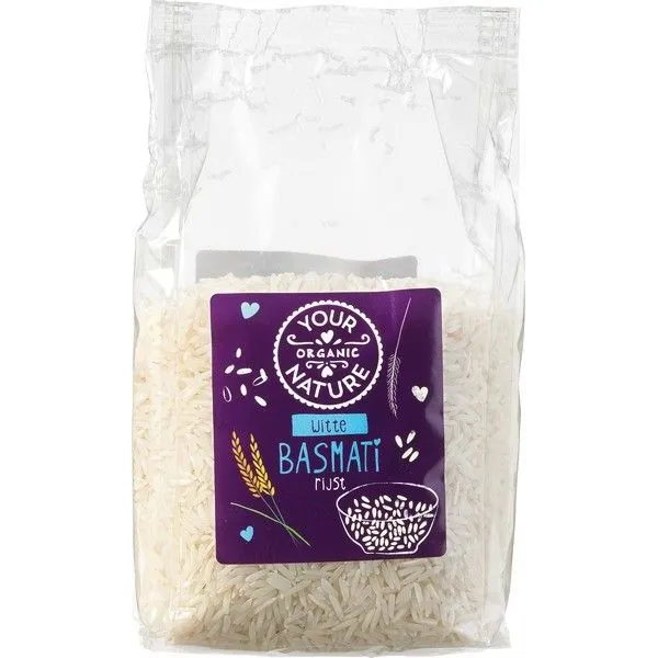Your Organic Nature Witte Basmatirijst 400 gram