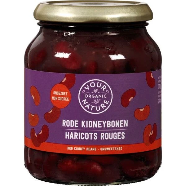 Your Organic Nature Rode Kidneybonen 360 gram