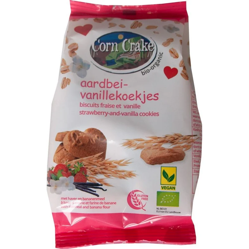 Corn Crake Aardbei Vanille Kk 150 gram