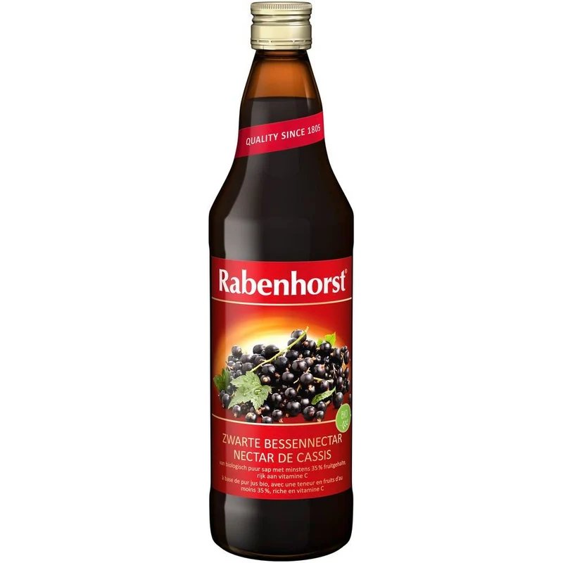 Rabenhorst Zwarte Bessennectar 750 ml