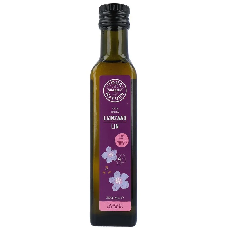Your Organic Nature Lijnzaadolie bio 250 ml