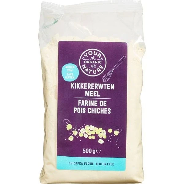 Your Organic Nature Kikkererwtenmeel bio 500 gram