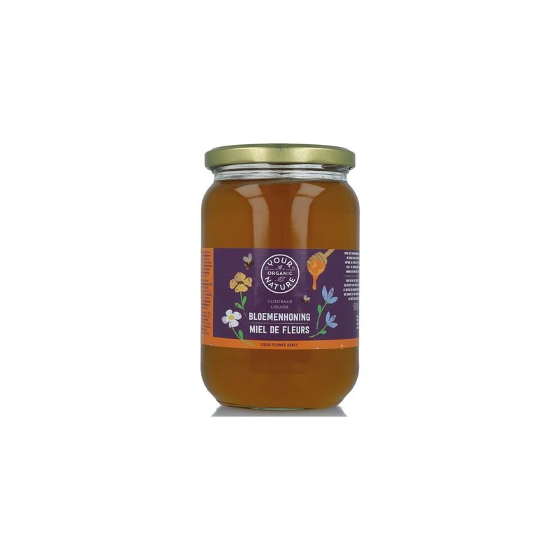 Your Organic Nature Bloemenhoning vloeibaar bio 900 gram