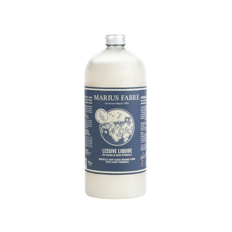 Marius Fabre Savon Marseille zeepvlokwasmiddel olijfblad parfum 1 liter