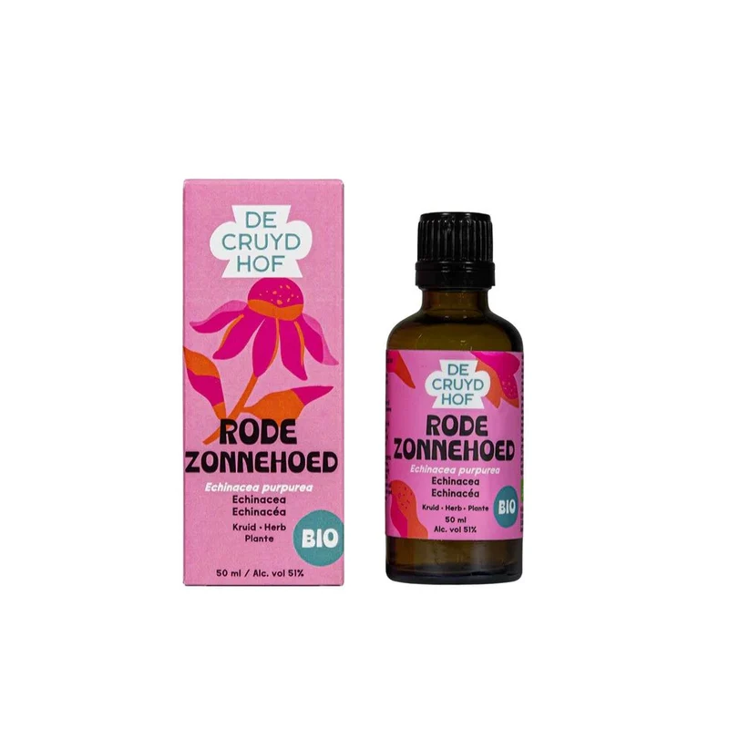 Cruydhof Echinacea purpurea hrb/rode zonnehoed kruid bio 50 ml