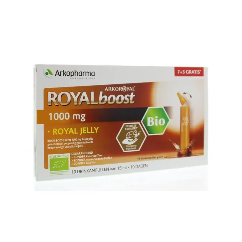 Royal Boost Royal Jelly boost (7 + 3) 15 ml per ampul 10 ampullen