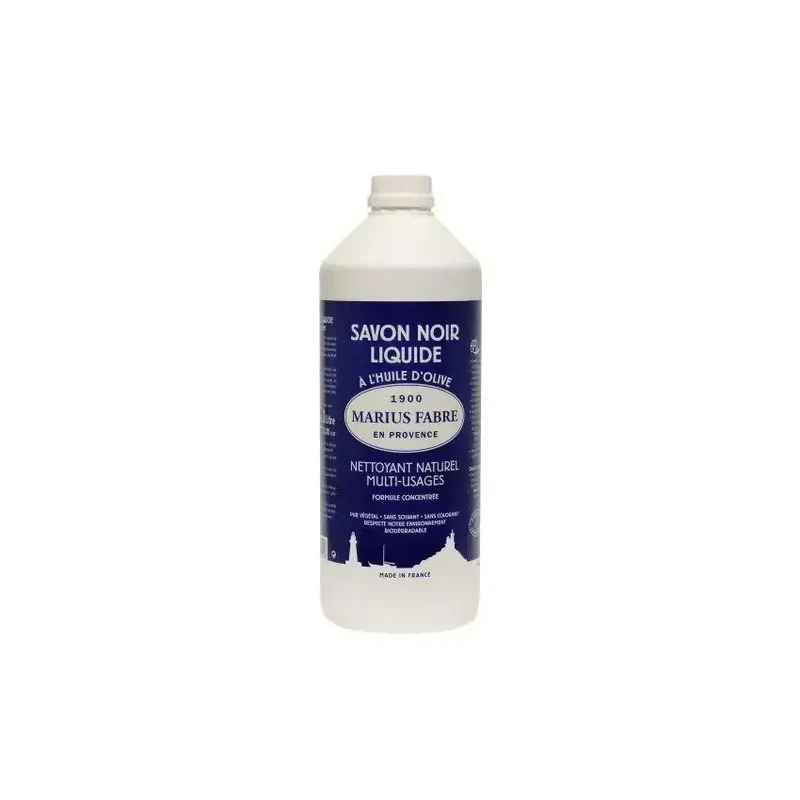 Marius Fabre Savon noir lavoir zwarte zeep fles 1 liter