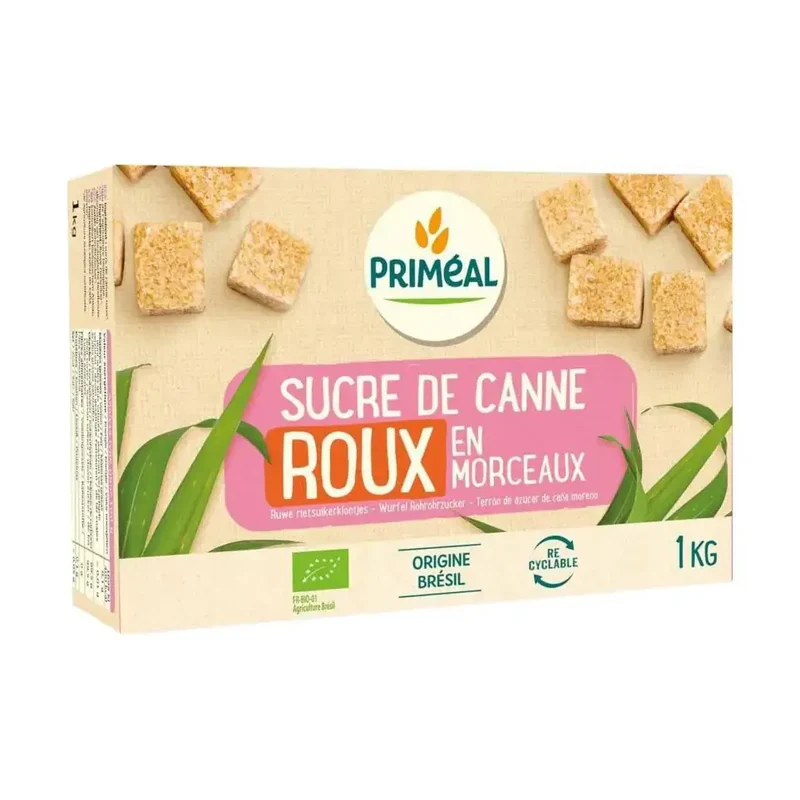 Primeal Bruine rietsuiker klontjes