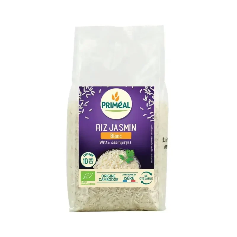 Primeal Witte jasmijnrijst bio 1 kg