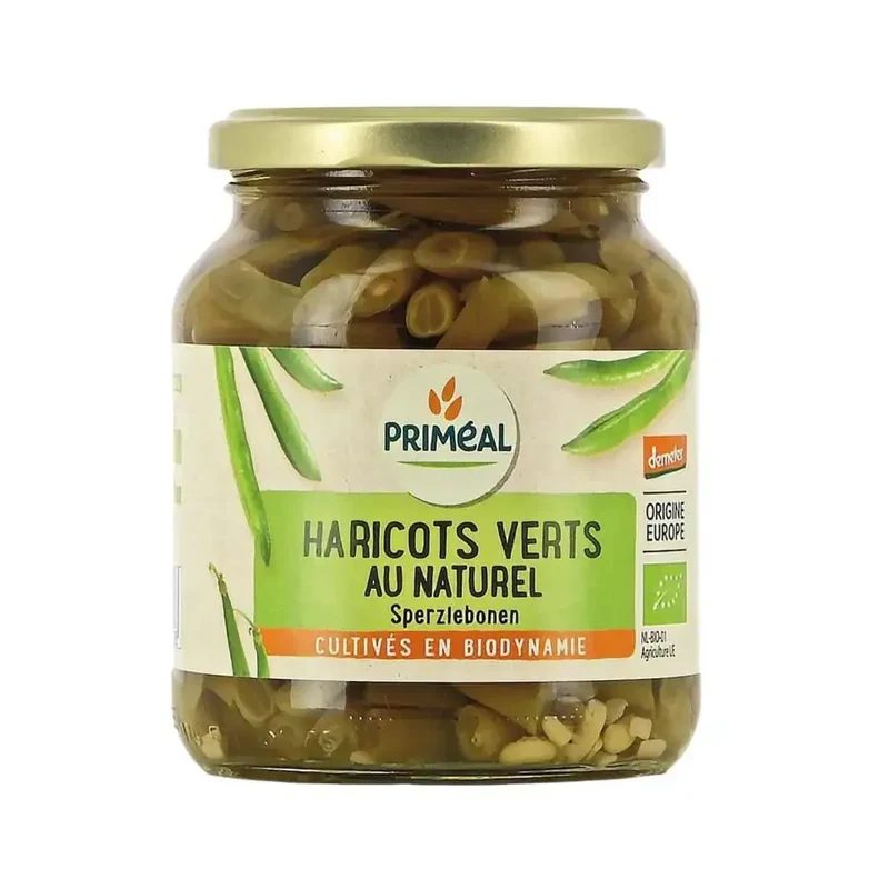 Primeal Haricots verts sperziebonen demeter bio 370 ml