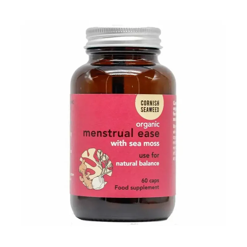 Cornish Seaweed Sea moss, gember & venkel bio 60 capsules