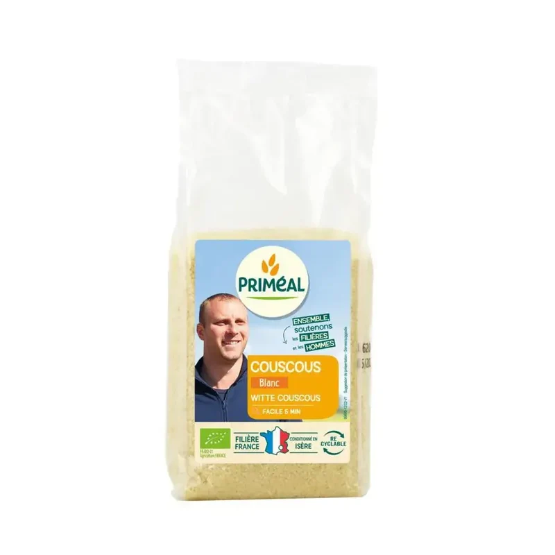 Primeal Couscous wit Frankrijk bio 500 gram