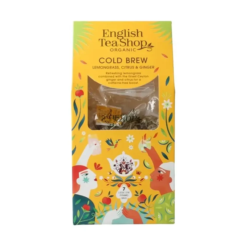 English Tea Shop Lemongrass citrus & ginger biologisch 7 builtjes