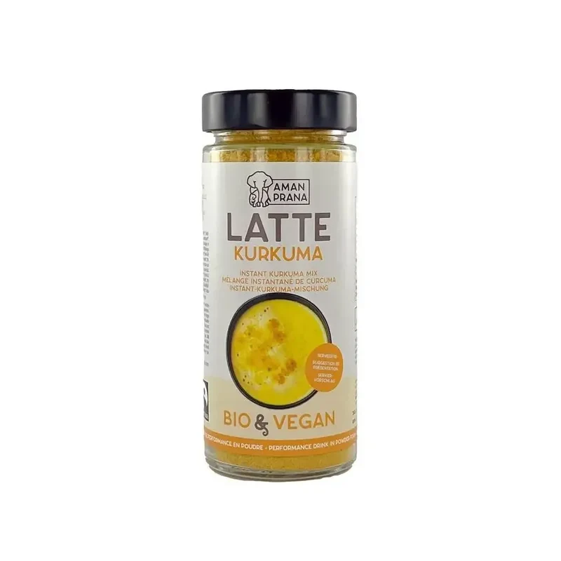Aman Prana Amanprana latte kurkuma biologisch 170 gram