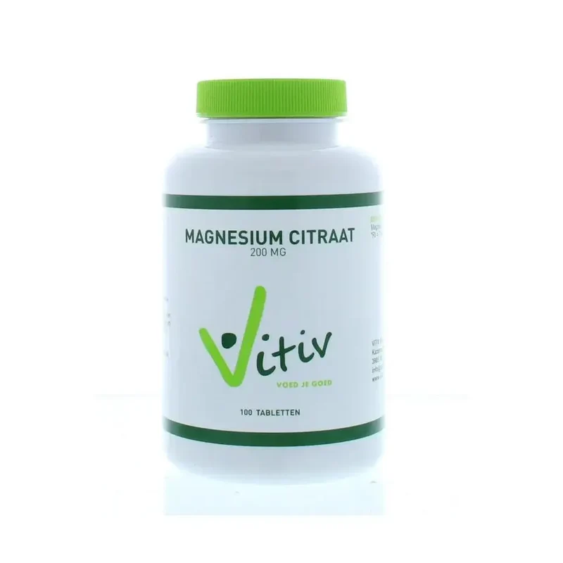 Vitiv Magnesium citraat 200 mg