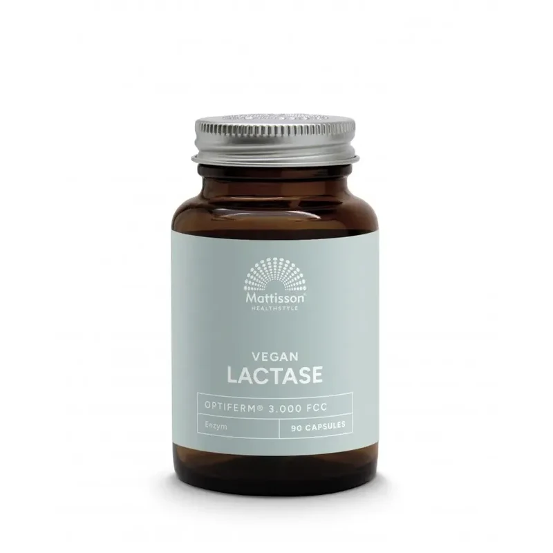 Mattisson Lactase optiferm 3000 fcc 90 vcaps