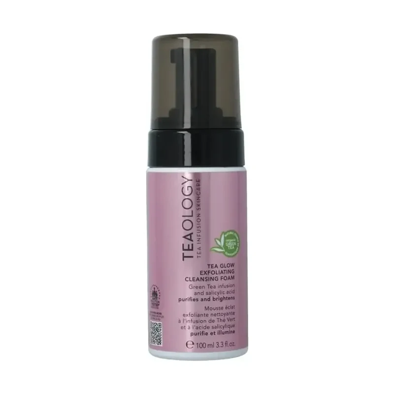 Teaology Tea glow exfoliating cleansing foam 100 ml