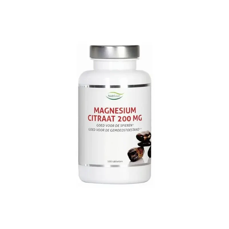 Nutrivian Magnesium citraat 200 mg 100 tabletten