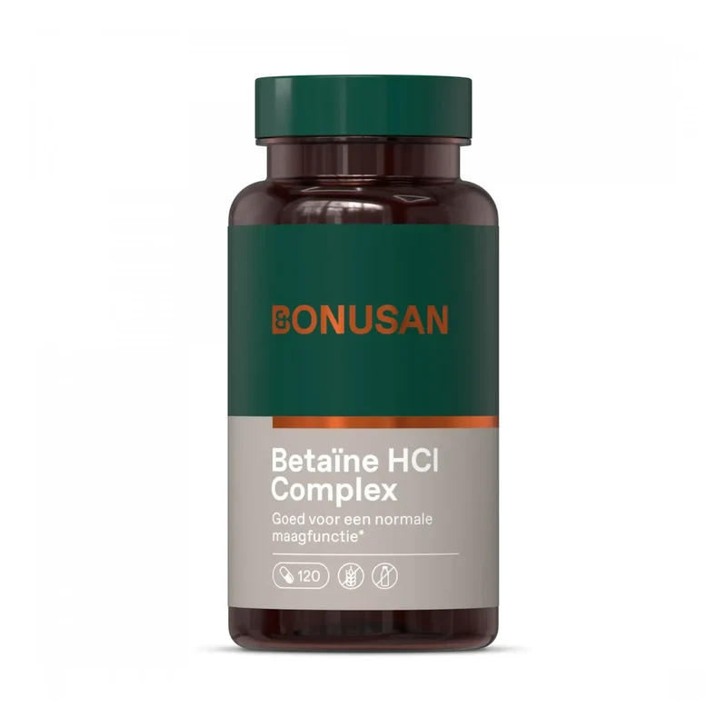 Bonusan Betaine HCl complex 120 capsules