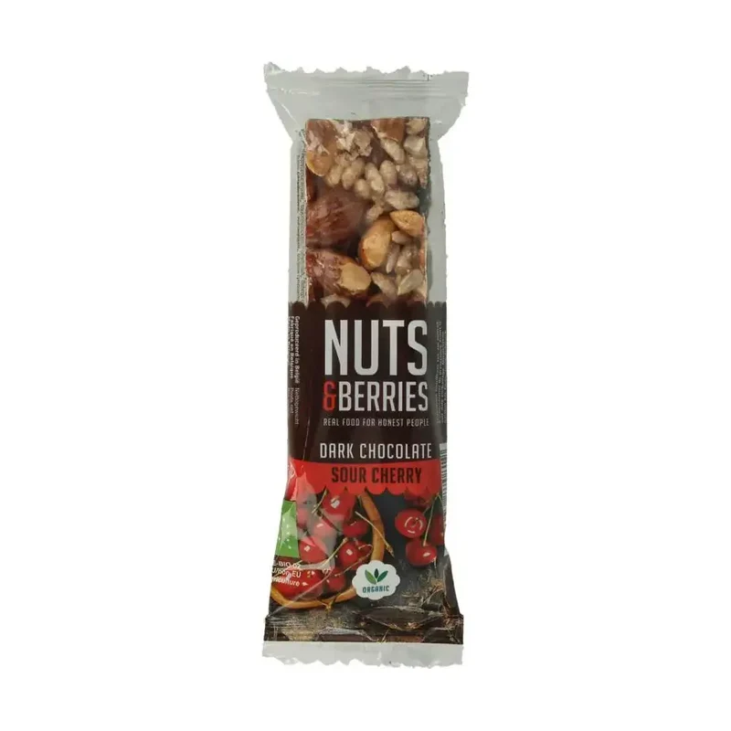 Nuts & Berries choco sour cherry 30 gram