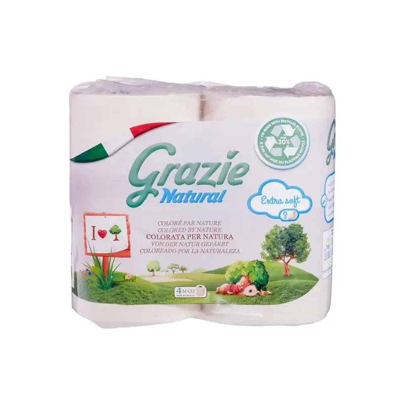 Grazie Natural Toiletpapier 3-laags