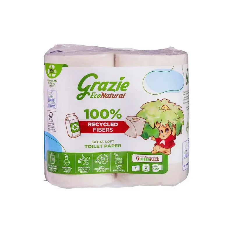 Grazie Natural Toiletpapier 2-laags