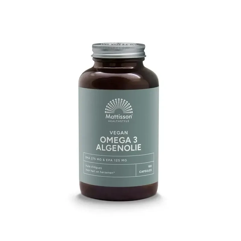 Mattisson Algenolie DHA 375 mg & EPA 125 mg