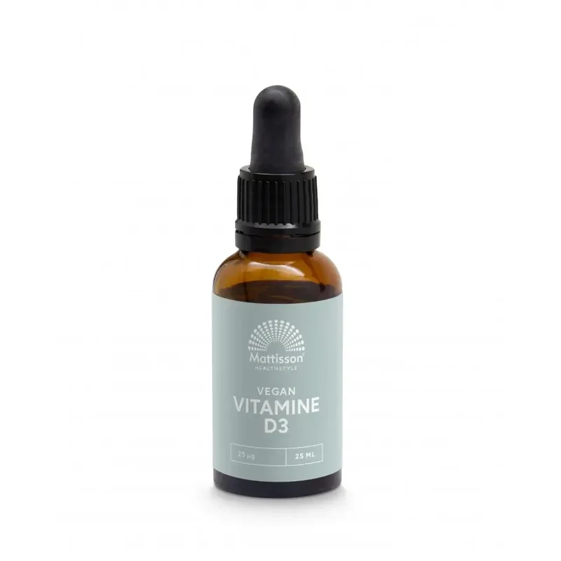 Mattisson Vegan Vitamine D3 25 mcg