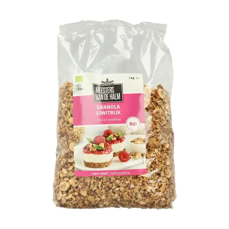De Halm Granola eiwitrijk