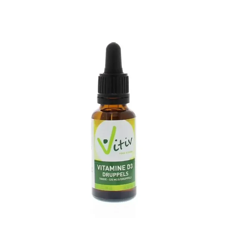 Vitiv Vitamine D3 druppels 2.5 mcg