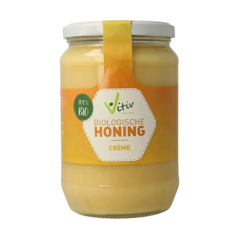 Vitiv honing creme biologisch 900 gram