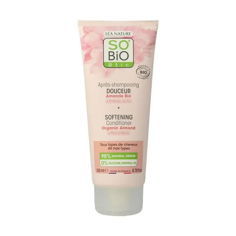 So Bio Etic Conditioner almond milk rice proteins 200 ml