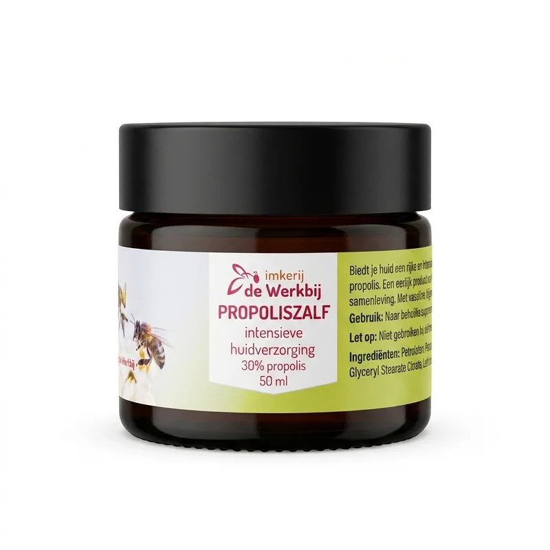 Propolis Zalf 30% – Rijke Huidverzorging met Honing & Lanoline (50g)