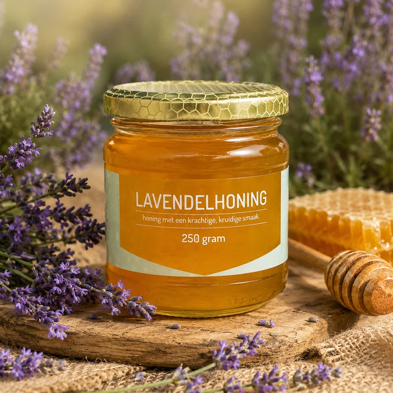 Lavendelhoning – Mediterrane Delicatesse met Kruidig Aroma 🍯