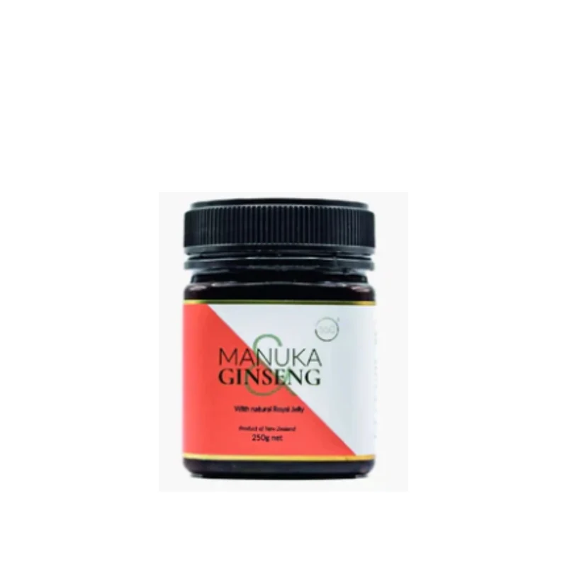 Manukahoning MGO 550+ met ginseng 250g Nieuw-Zeeland Zealandia