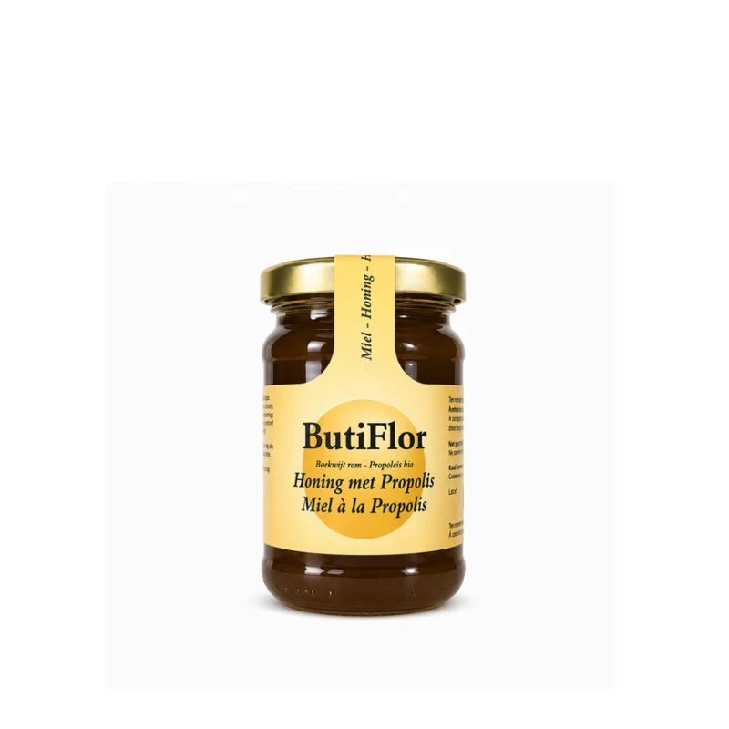 ButiFlor (Honing met propolis) 125g Hongarije, Frankrijk Weyn's (vloeibaar)