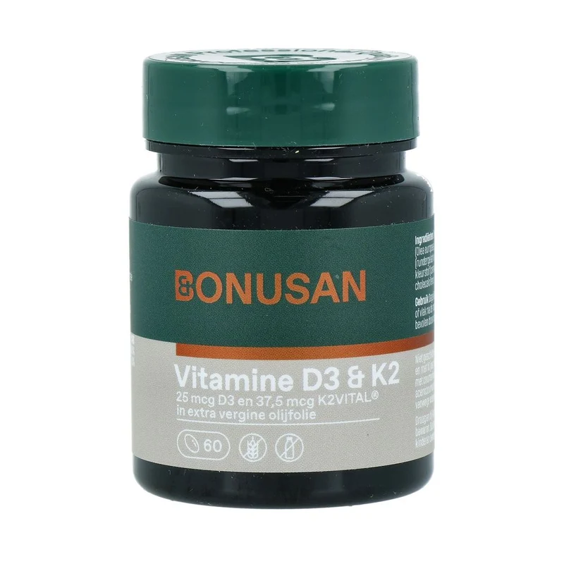 Bonusan Vitamine D3 & K2 60 softgels