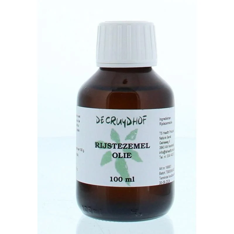 Cruydhof Rijstezemelolie 100 ml