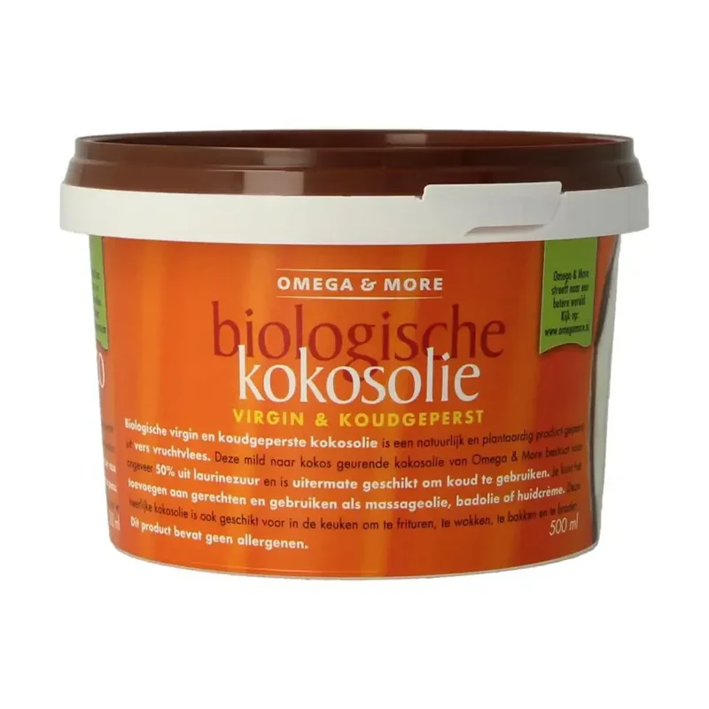 Omega en More Kokosolie extra virgin
