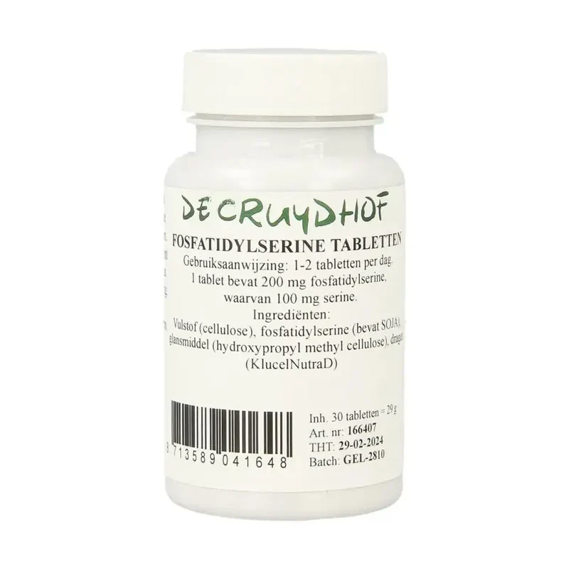 Cruydhof Fosfatidylserine 200 mg